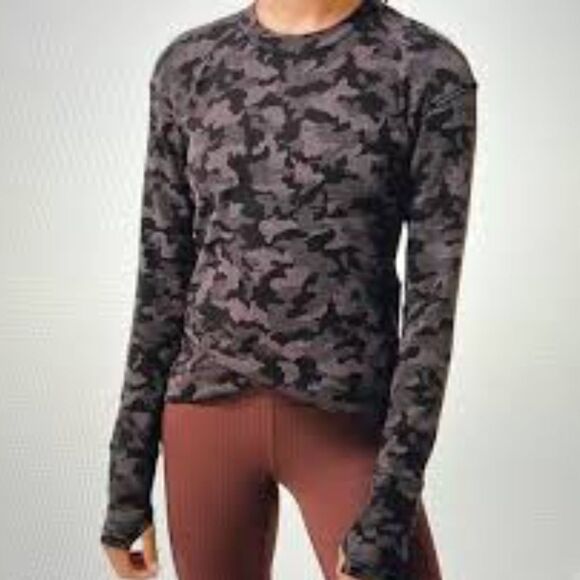 LULULEMON CLOSE TO CROSSING Long-Sleeve Shirt - Size 4 - Picture 1 of 6